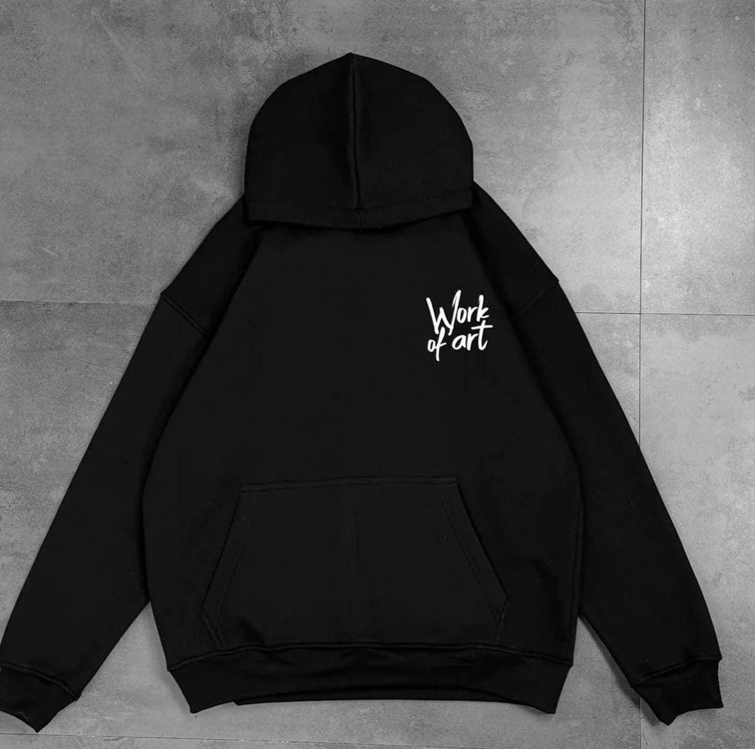 Work of art oversized hoodie