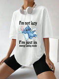 Stitch women's oversized tshirt