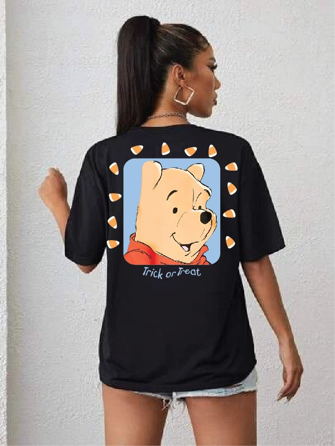 Winnie the pooh women's oversized tshirt