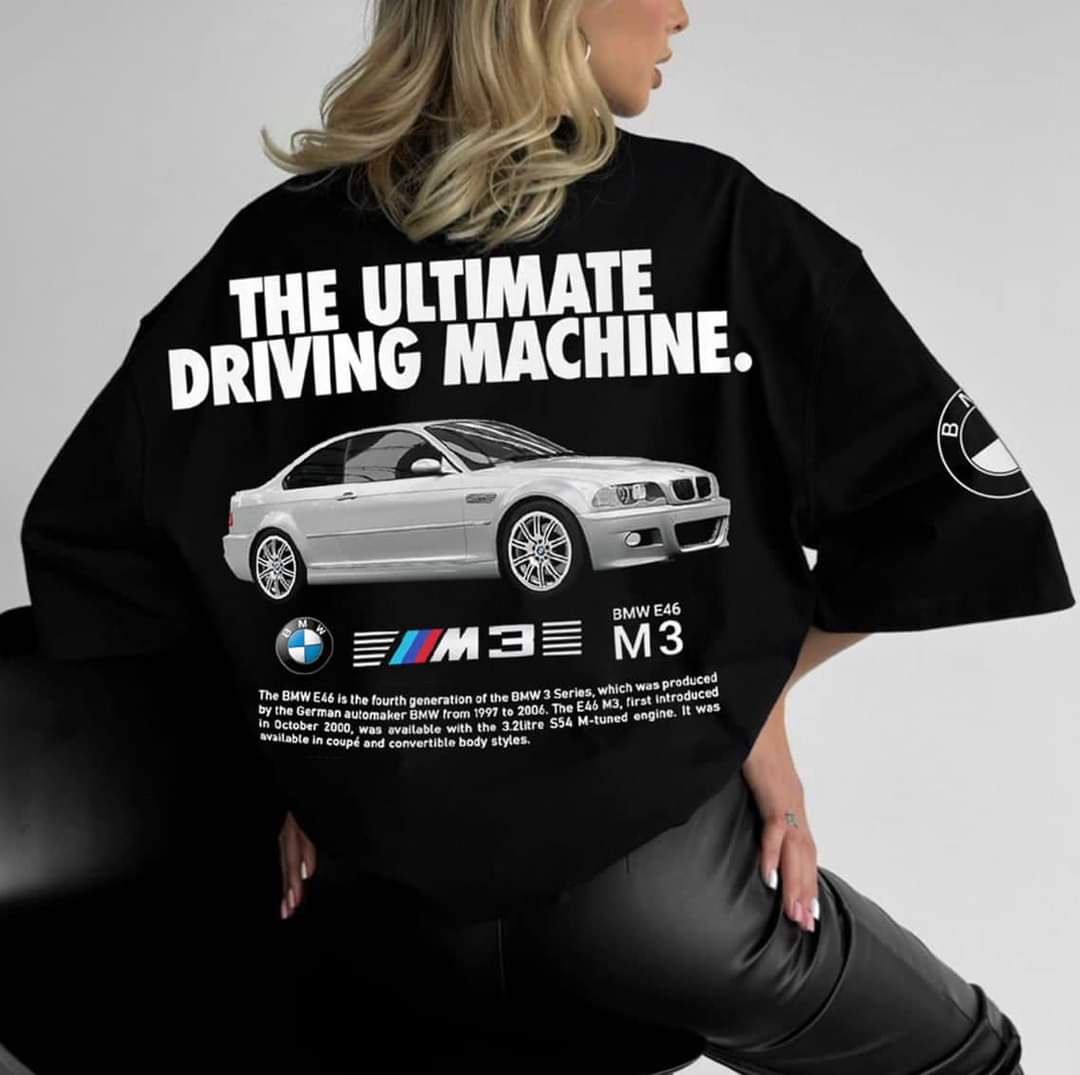 Bmw women's oversized tshirt
