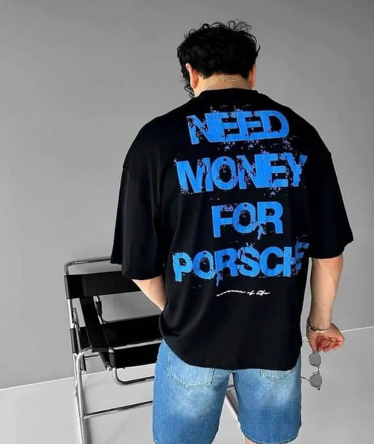 Porsche men oversized tshirt