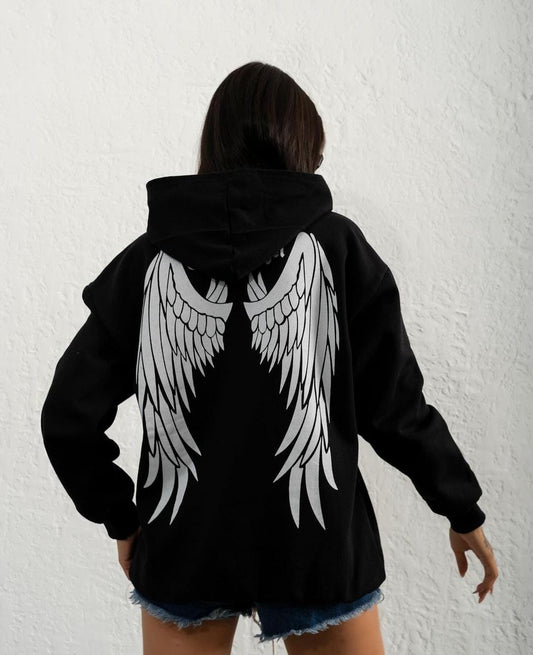 Dark angel women's oversized hoodie