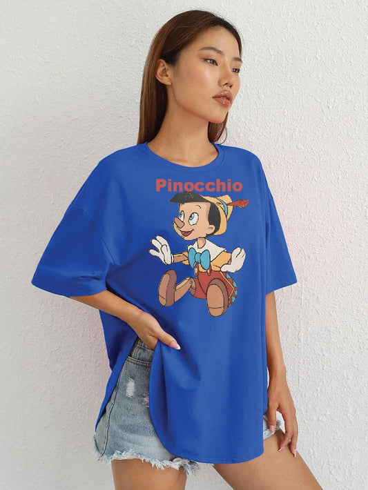 Pinocchio women's oversized tshirt