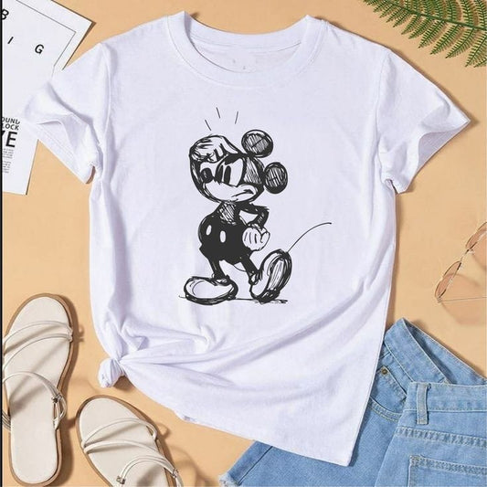 Mickey mouse women's tshirt regular fit