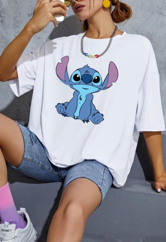 Stitch women's oversized tshirt