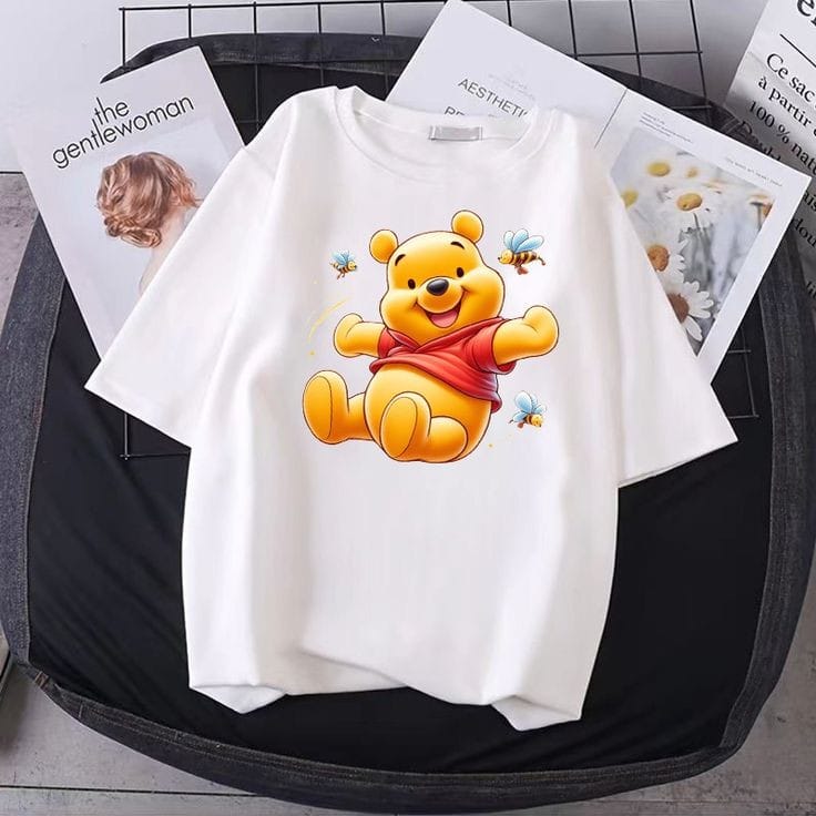 Winnie the pooh women's oversized tshirt