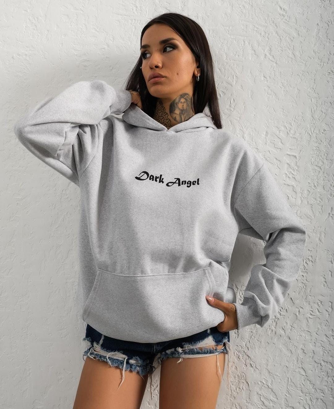 Dark angel women's oversized hoodie