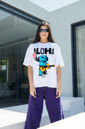 Stitch women's oversized tshirt