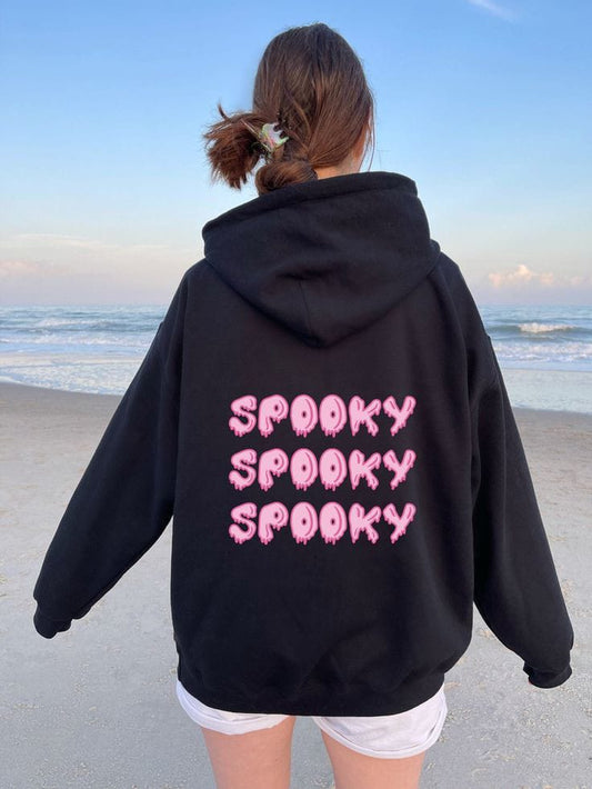 Spooky women's oversized hoodie