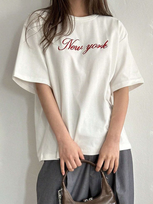 New york women's oversized tshirt