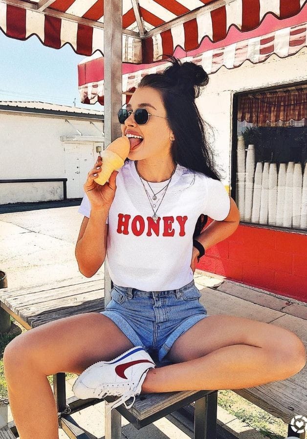 Honey women's tshirt regular fit