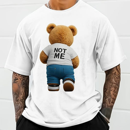 Bear oversized men tshirt