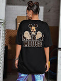 Mickey mouse women's oversized tshirt