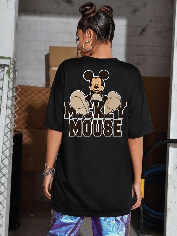 Mickey mouse women's oversized tshirt