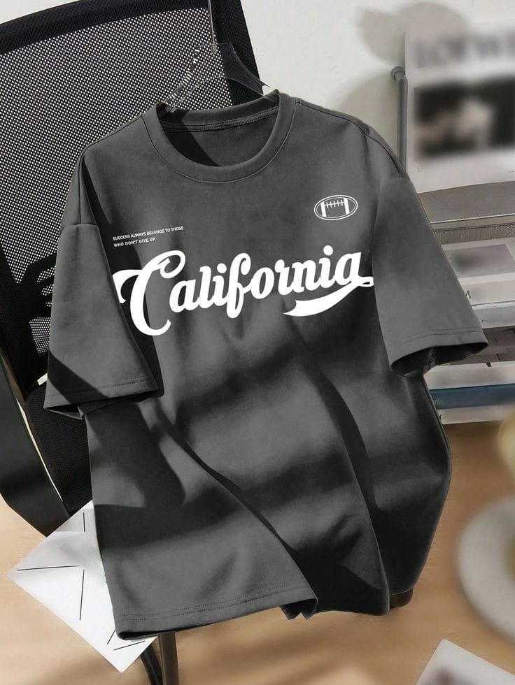California men's oversized tshirt