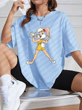 Fitness women's oversized tshirt