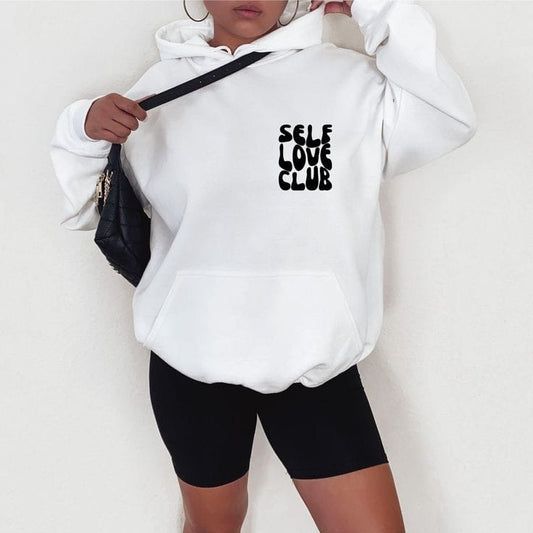 Self love club oversized hoodie