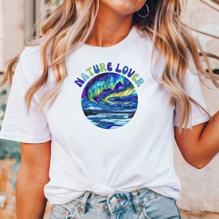 Nature lover women tshirt regular fit