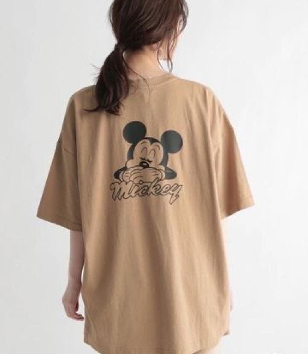 Mickey mouse women's oversized tshirt