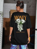 Money women's oversized tshirt