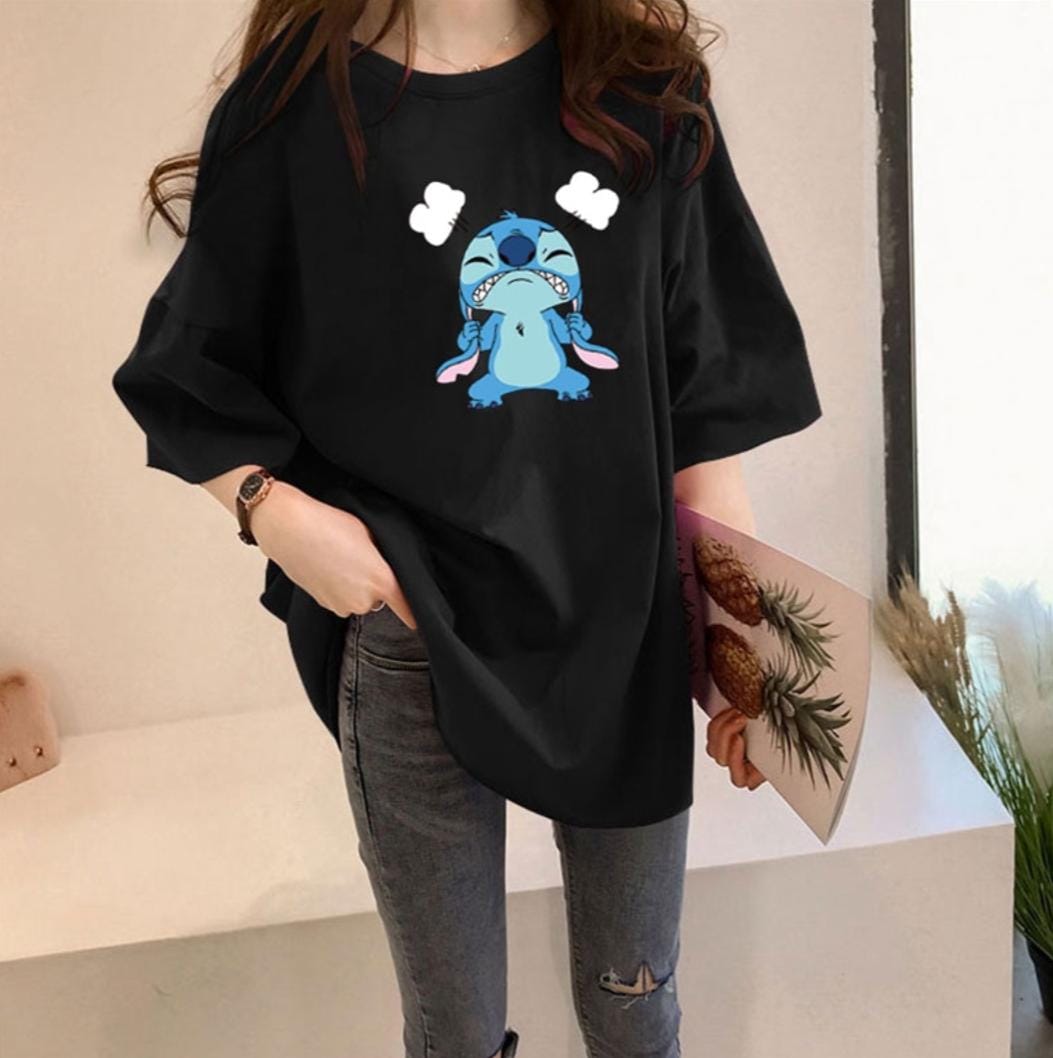 Stitch women's oversized tshirt